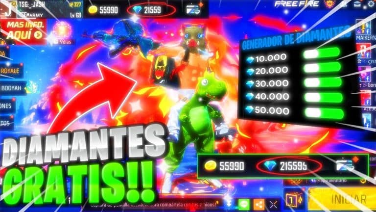 cual es la forma mas eficiente de conseguir diamantes en free fire
