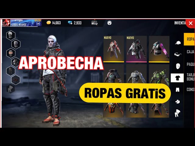 descubre si existen sorteos de ropa de free fire lo que necesitas saber