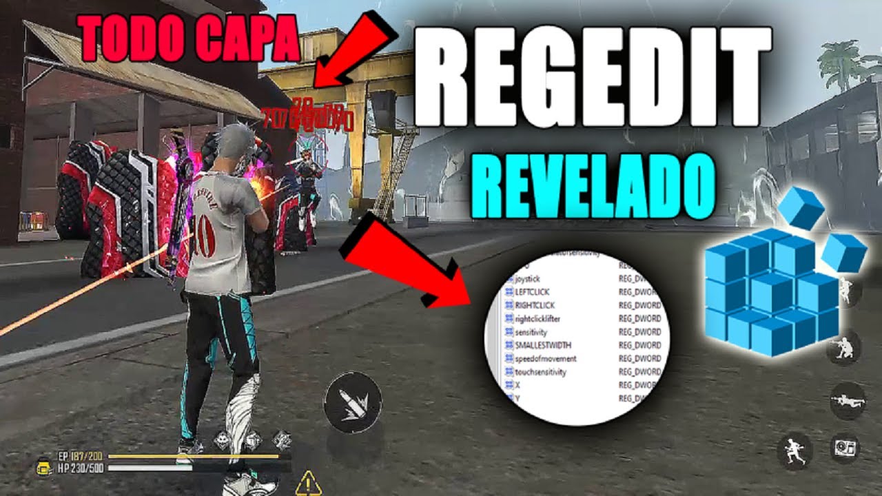 guia completa que es el regedit en free fire y como utilizarlo en eventos para mejorar tu experiencia de juego