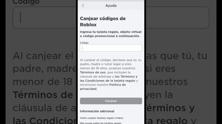Cómo poner un código de Robux