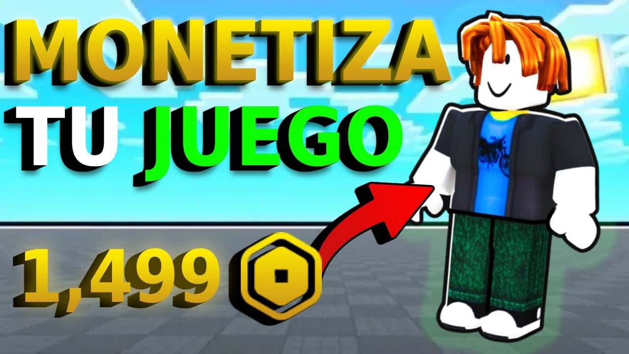 Cómo vender tu juego en Roblox